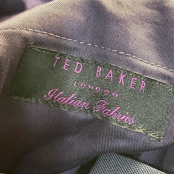 TED BAKER LONDON Men's Luxury Jones CT Dress Pants in Blue 40 x 30 NWOT - Picture 7 of 9